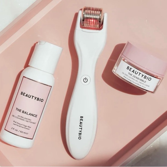 BNIB BeautyBio's Get That Glow Microneedling Discovery Set - Picture 3 of 12